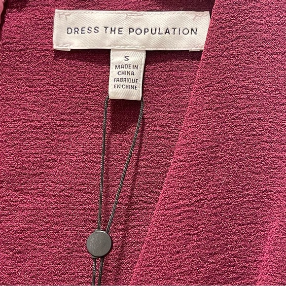 New Dress The Population Catalina Fit & Flare Cocktail Dress Size Small - Picture 4 of 5